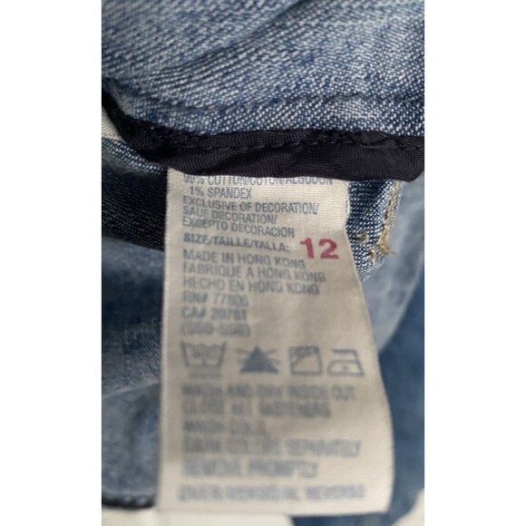 TOMMY HILFIGER Jean Jacket Denim Y2K Style - Picture 9 of 9
